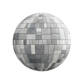 Grey concrete pavement 1
